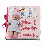 Plush book-When I grow up