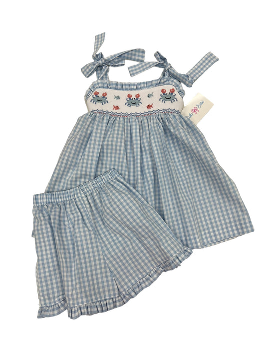 Blue crab short set