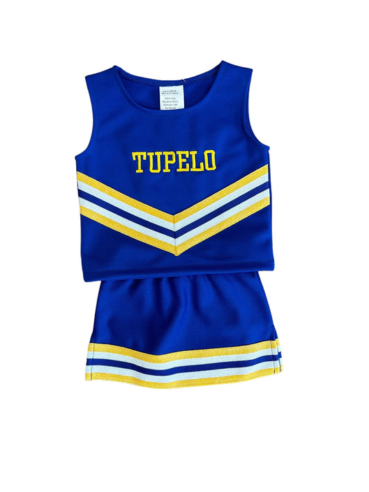 Tupelo Cheer uniform scope neck