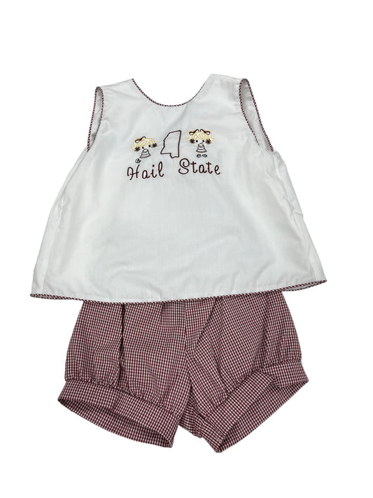 miss state spirit apron set