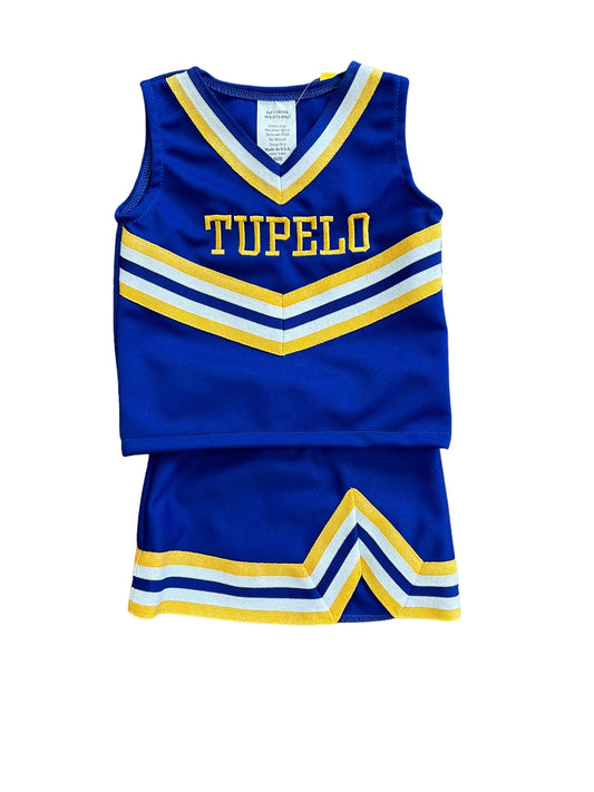 Tupelo 2pc V beck cheer uniform